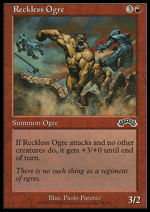 Reckless Ogre