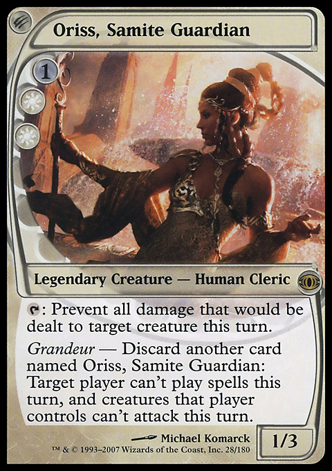 Oriss, Samite Guardian