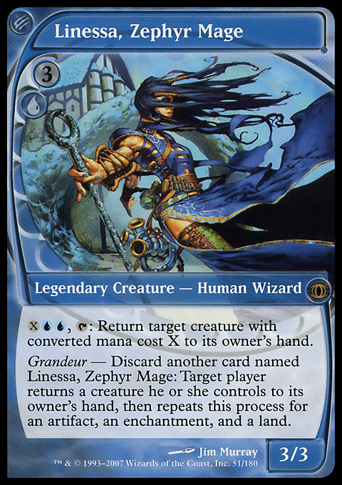 Linessa, Zephyr Mage