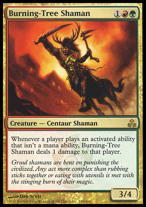 Burning-Tree Shaman