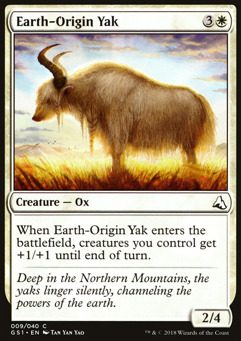 Earth-Origin Yak