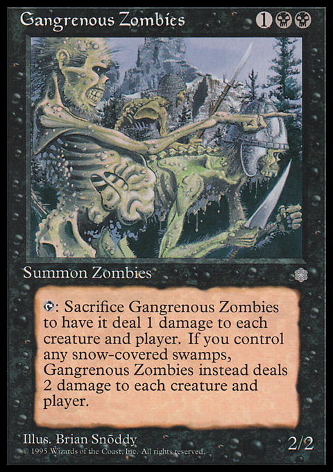 Gangrenous Zombies