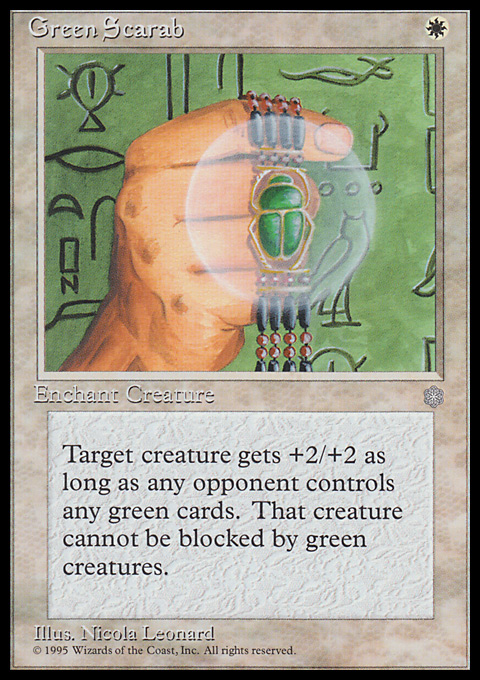 Green Scarab