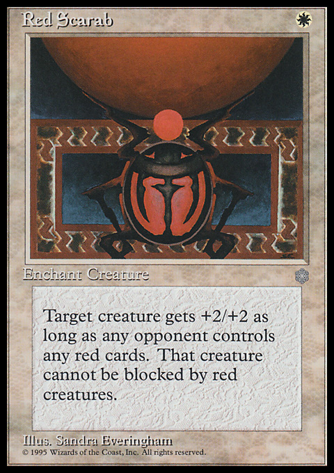 Red Scarab