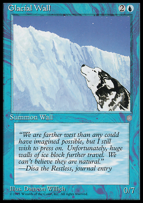 Glacial Wall