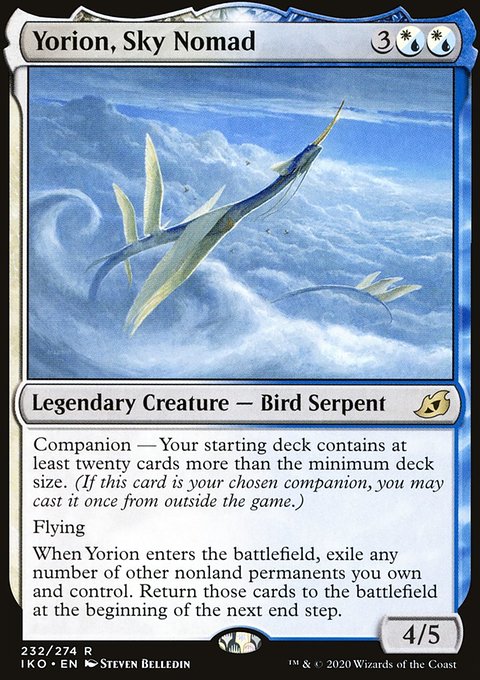 Yorion, Sky Nomad