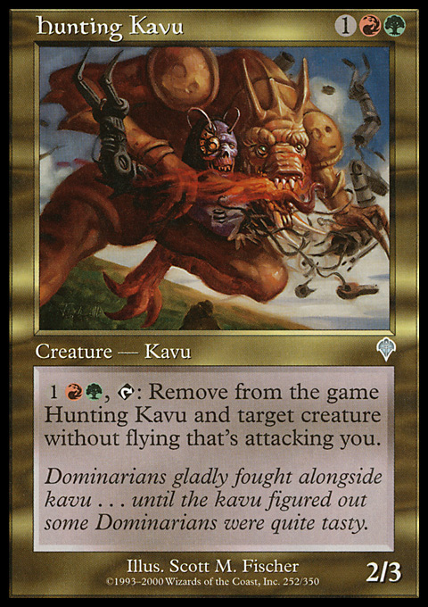 Hunting Kavu