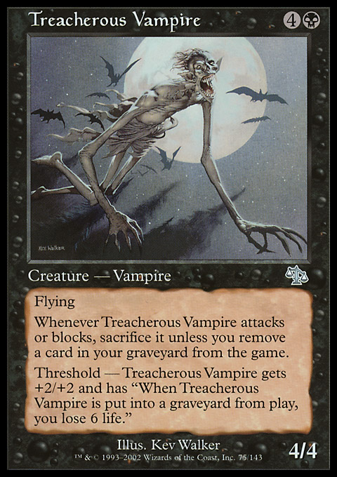 Treacherous Vampire