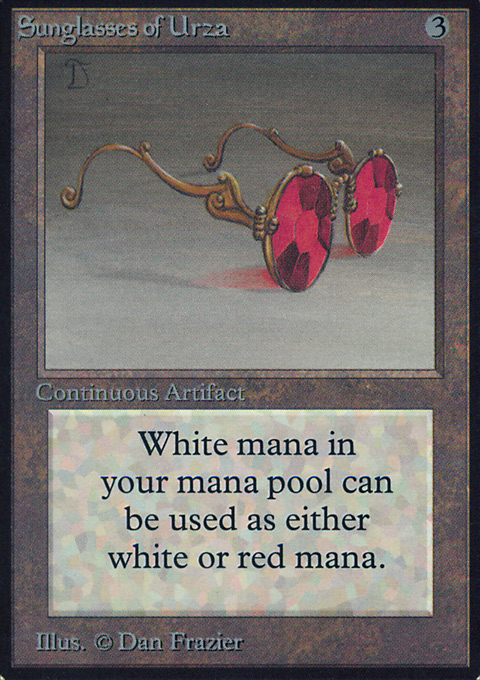 Sunglasses of Urza