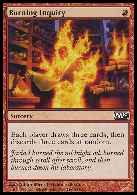 Burning Inquiry