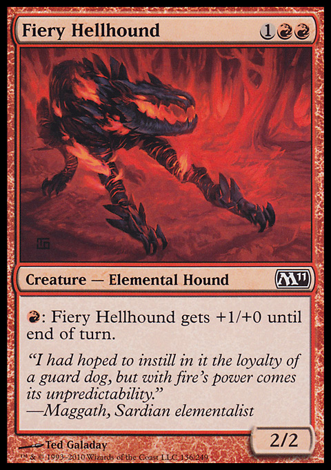 Fiery Hellhound