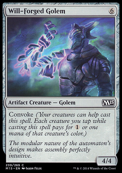 Will-Forged Golem