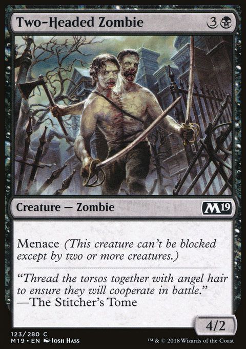 Two-Headed Zombie