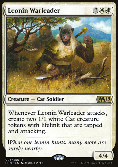 Leonin Warleader