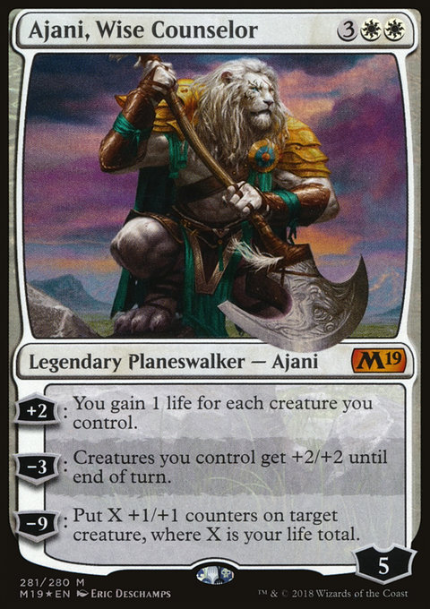 Ajani, Wise Counselor