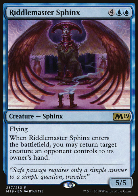 Riddlemaster Sphinx
