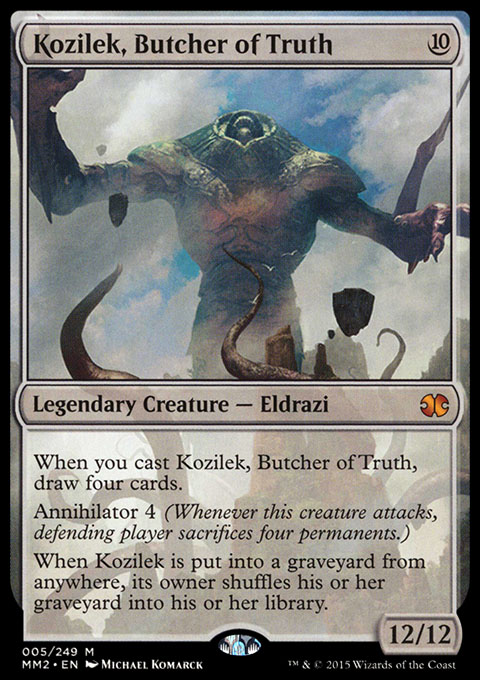 Kozilek, Butcher of Truth