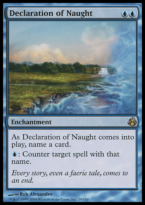 Declaration of Naught