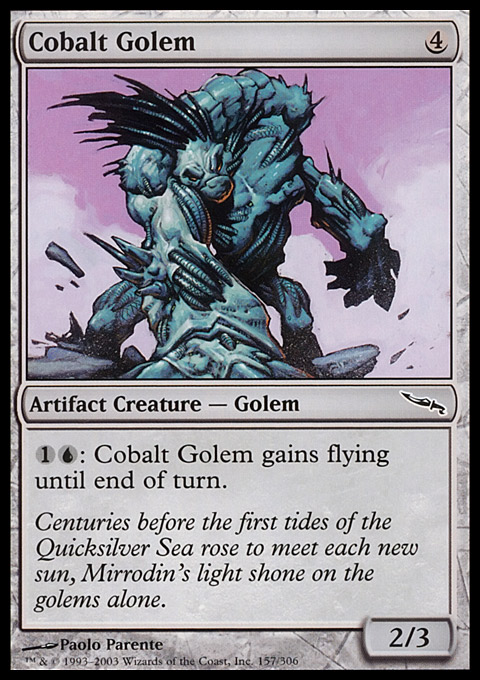 Cobalt Golem