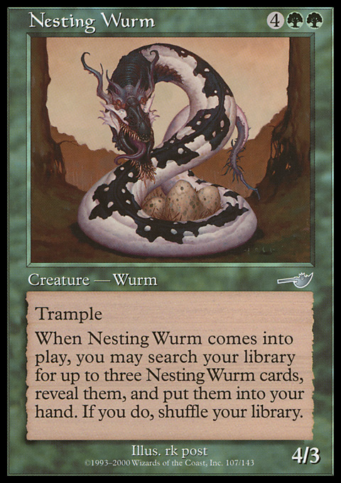 Nesting Wurm