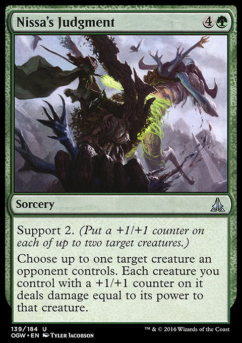 Nissa's Judgment