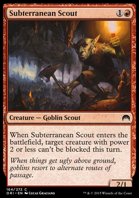 Subterranean Scout