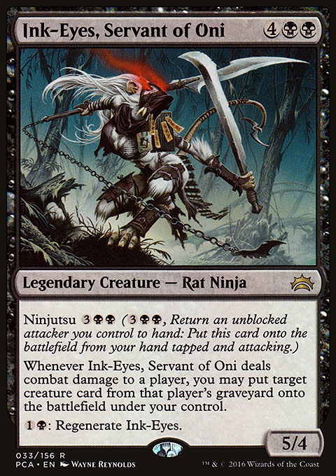 Ink-Eyes, Servant of Oni