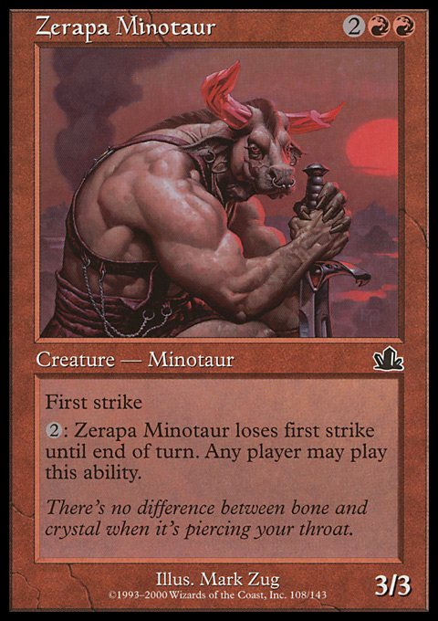 Zerapa Minotaur