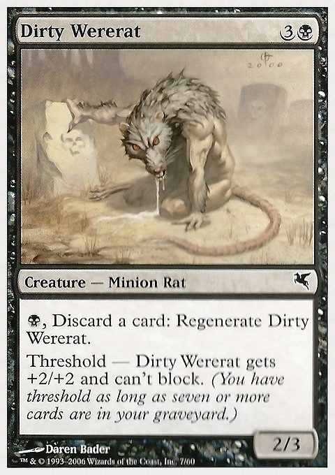 Dirty Wererat