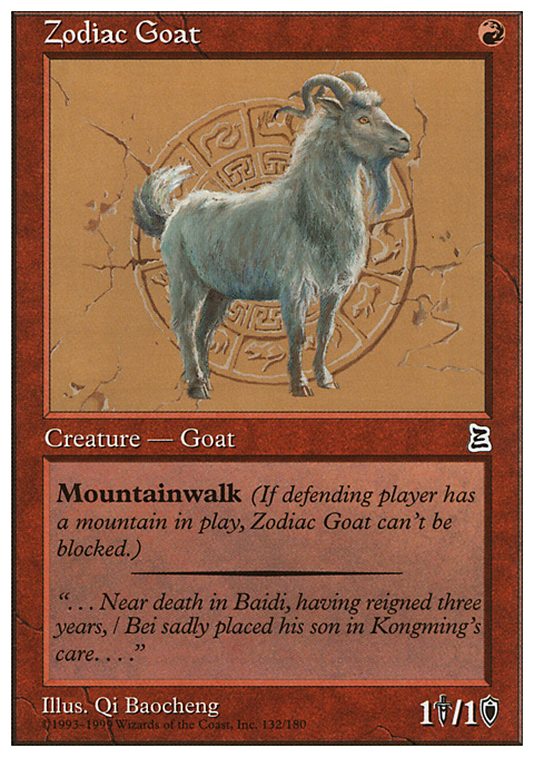 Zodiac Goat