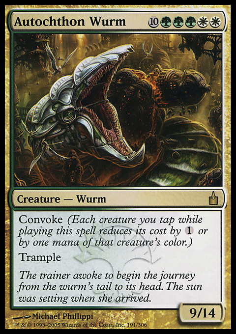 Autochthon Wurm