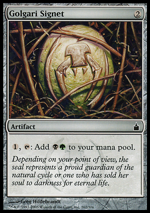 Golgari Signet