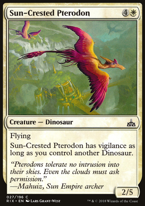 Sun-Crested Pterodon