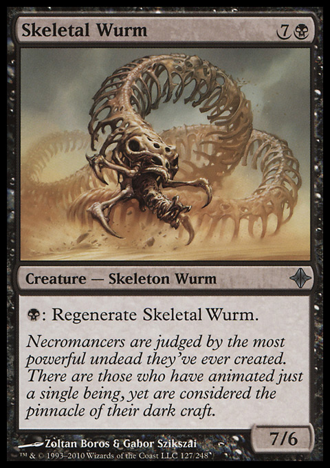 Skeletal Wurm