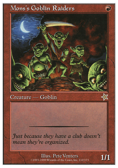 Mons's Goblin Raiders