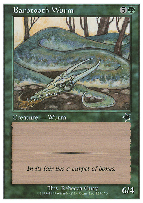 Barbtooth Wurm