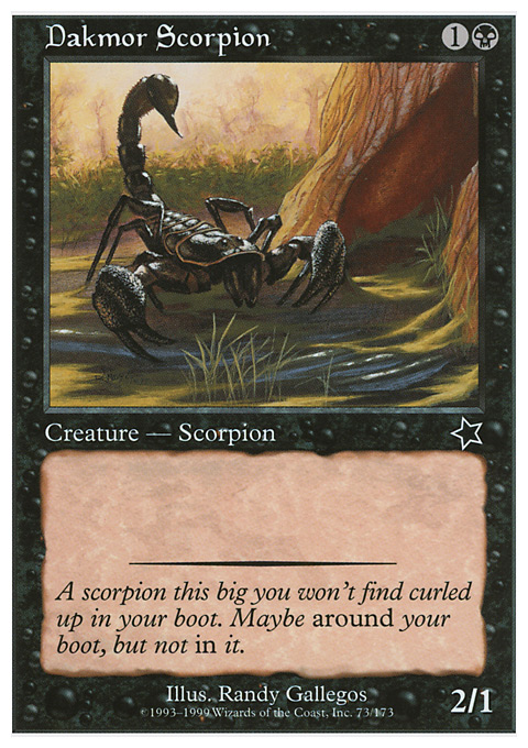 Dakmor Scorpion