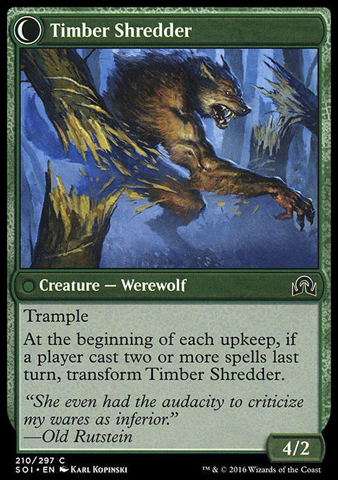 Timber Shredder