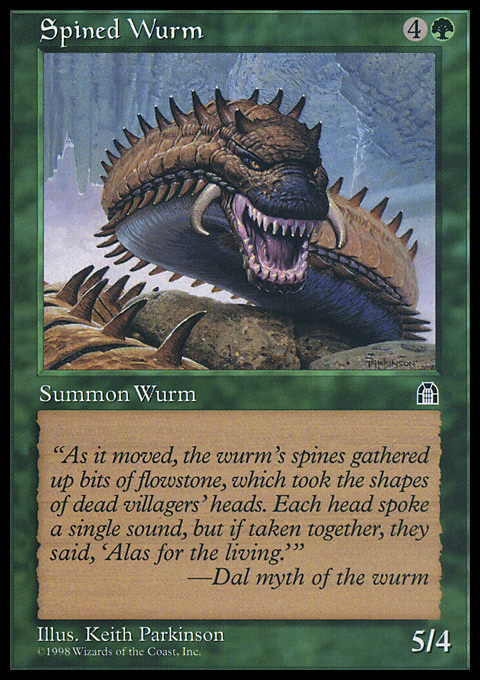 Spined Wurm