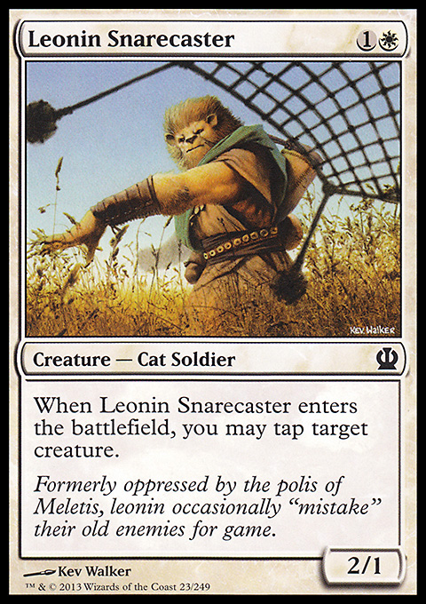 Leonin Snarecaster