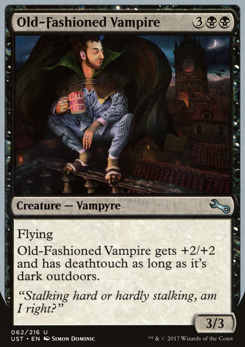 Old-Fashioned Vampire