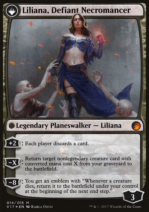 Liliana, Defiant Necromancer