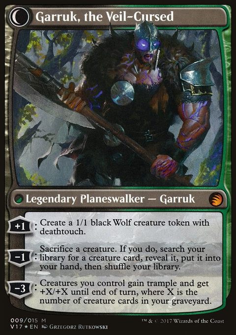 Garruk, the Veil-Cursed