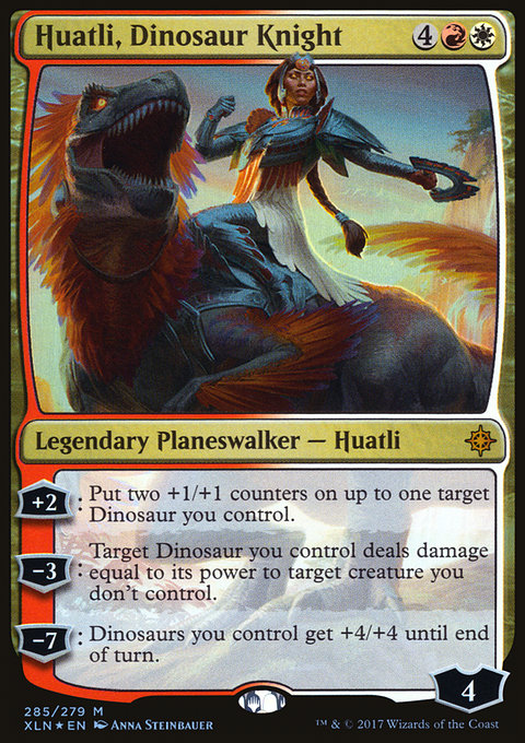 Huatli, Dinosaur Knight