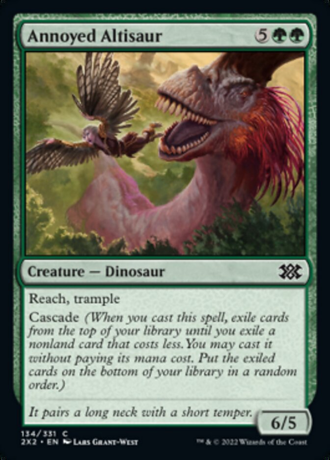 Annoyed Altisaur