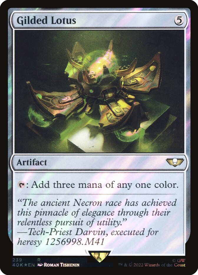 Magic: The Gathering - Gilded Lotus - Loto Dorato - Mirrodin