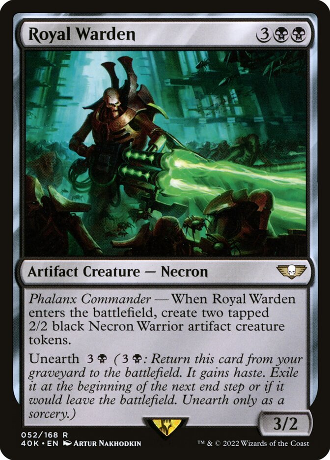 Necron Dynasties Warhammer 40 000 Commander Commander Deck Mtg wtf Necron Dynasties Warhammer 40 000 Commander Commander Deck Mtg wtf