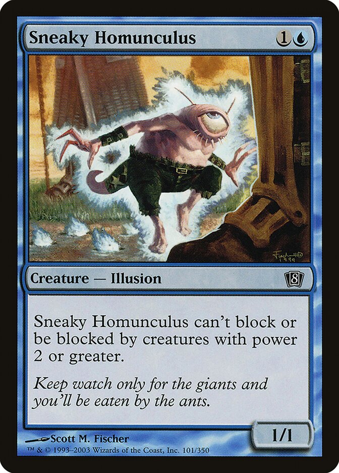 Sneaky Homunculus