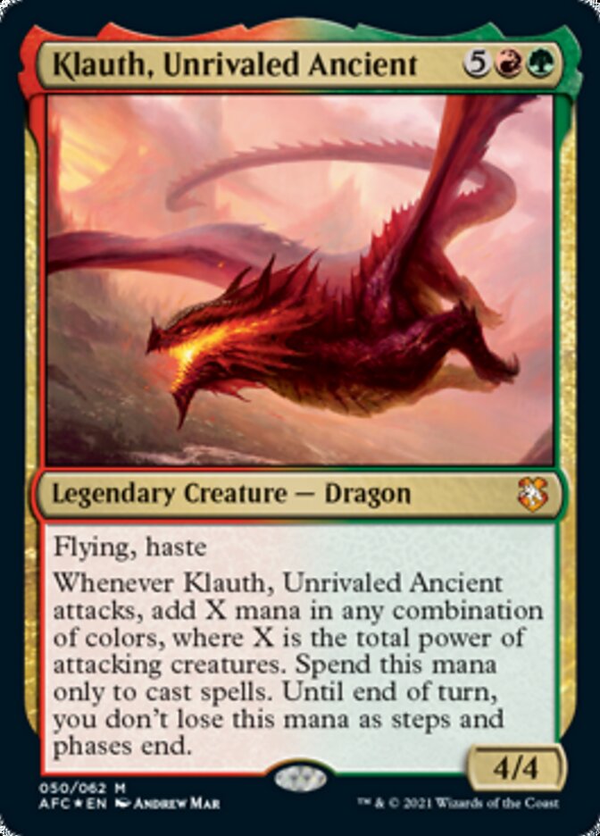 Klauth, Unrivaled Ancient