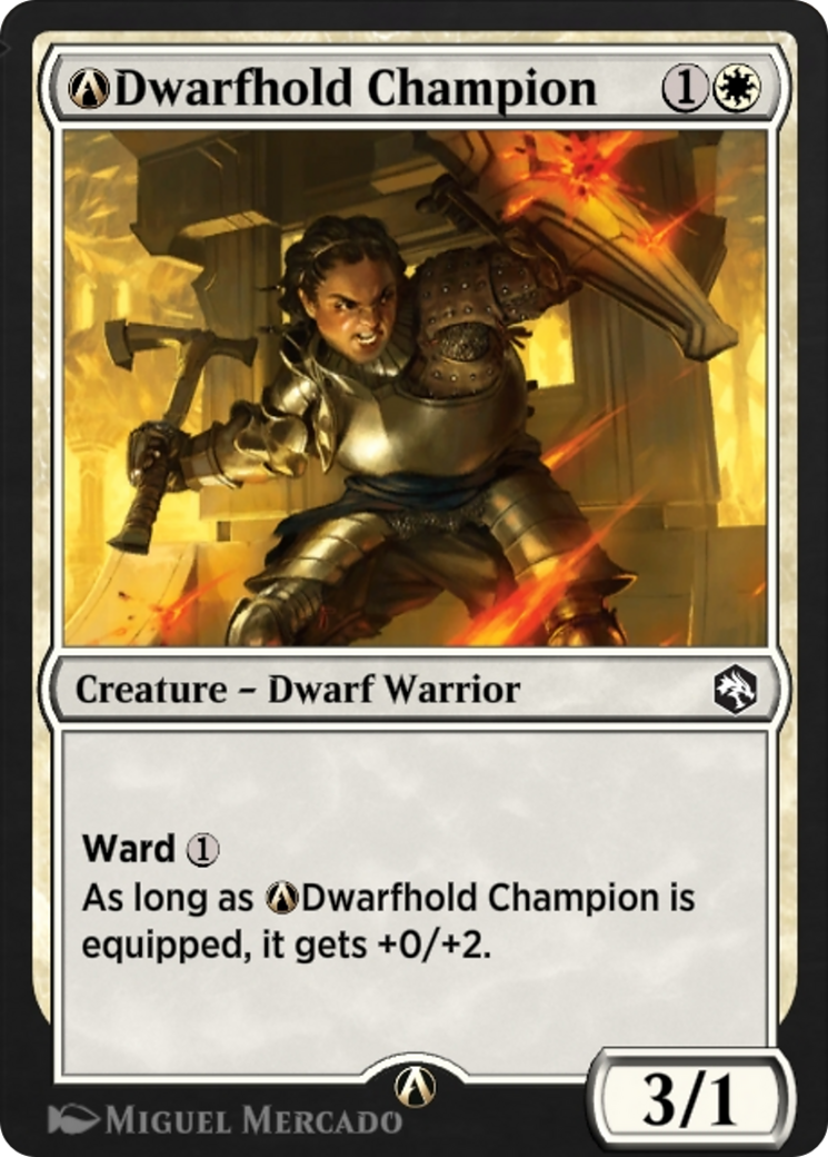 Dwarfhold Champion (Alchemy)